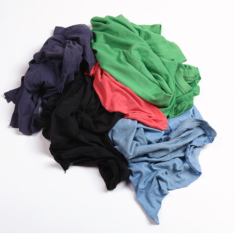 Colored T-shirt Cotton Rags